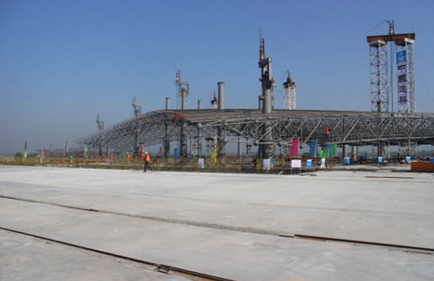 海口网架顶升施工方案